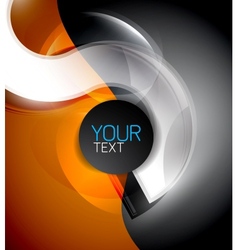 Modern hi-tech design template vector image