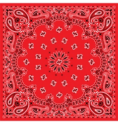 Bandana colorful vector image