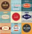 Label Designs vector image