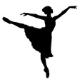 Ballerina vector image
