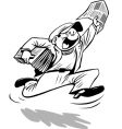 Postman vector image