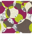 Abstract background with circles vector image