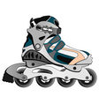 Cartoon skate boot vector image