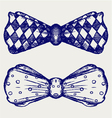 Bow-tie vector image