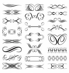 Elements design vector image