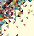 Abstract geometric background vector image