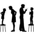 Like parent like child vector image