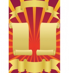 Scrolls vector image