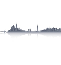 New York City Skyline vector image