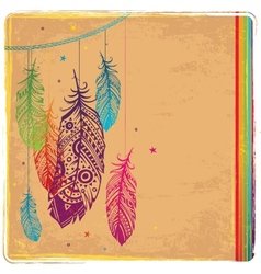 Ethnic Dream catcher vector image