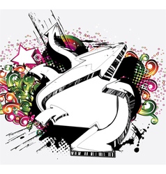 Urban background vector image