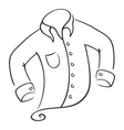 Shirt symbol Shirt symbol vector image