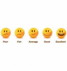 Smileys vector image