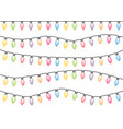 Christmas Lights vector image