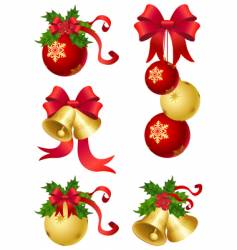 Christmas decor Christmas decor vector image