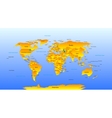 Map of the World vector image