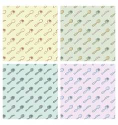 Cutlery pattern Cutlery pattern vector image
