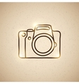 Photo camera vector image