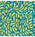 Abstract hand-drawn petal pattern vector image
