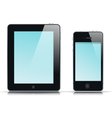 Mobile app template vector image