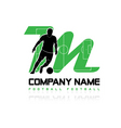 Soccer logo vector image