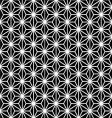 Japanese pattern black and white vector image