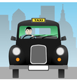 Taxi cab vector image