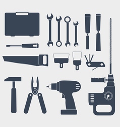 Instrument set vector image