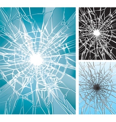 Window Broken vector image