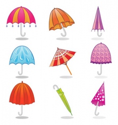 Umbrella clip art vector image