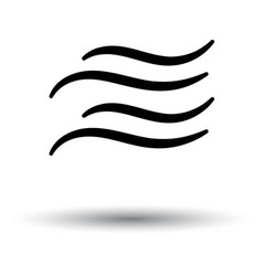 Water wave icon Water wave icon vector image