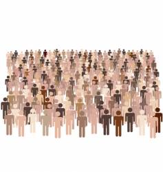 Diverse population vector image