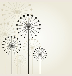 dandelion vector image