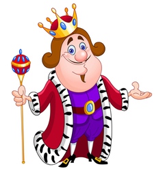 King vector image