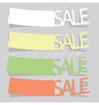 Sale labels vector image