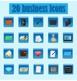 Icon business vector image
