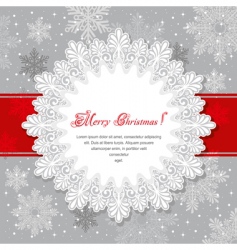 Christmas background vector image