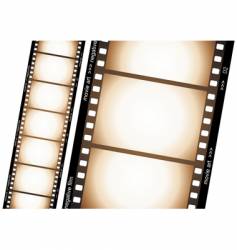 Old film strip vector image
