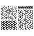 Oriental patterns vector image
