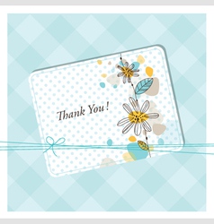 Greeting card vector image