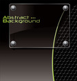 Abstract perforated background vector image