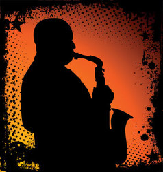 Jazz musician Jazz musician vector image