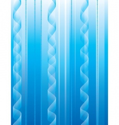 Abstract background of blue stripes vector image