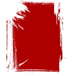 Grunge frame vector image