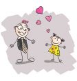 Daughter love vector image