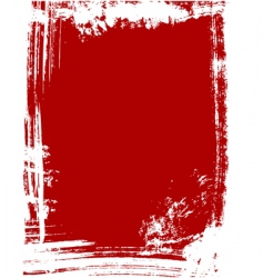 Grunge frame vector image