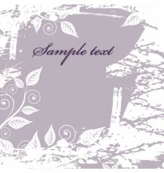 Grunge background vector image