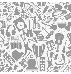 Musical background vector image