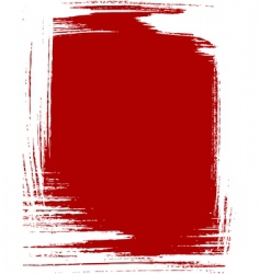 Grunge frame vector image