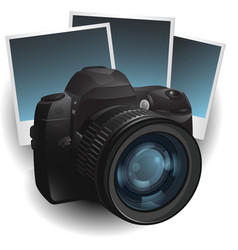 Photo camera vector image